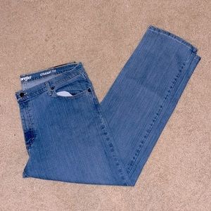 Wrangler blue jeans
